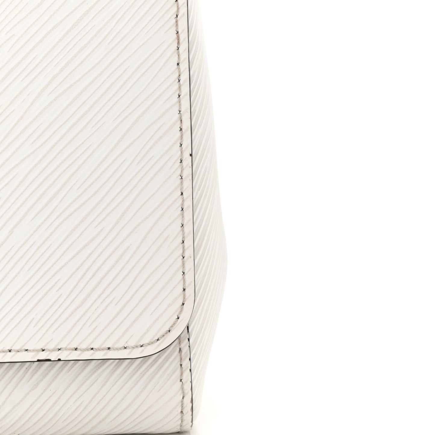 Epi Twist Shoulder Bag PM White