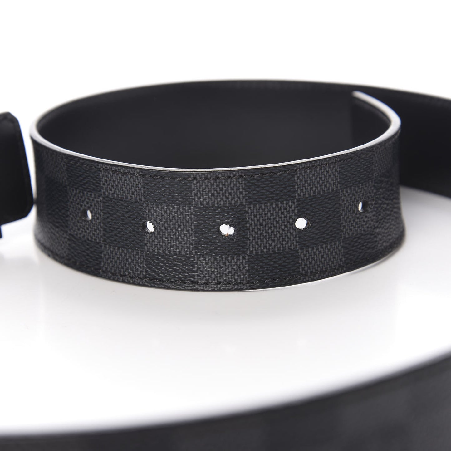 Damier Graphite 40mm LV Initiales Belt 100 40