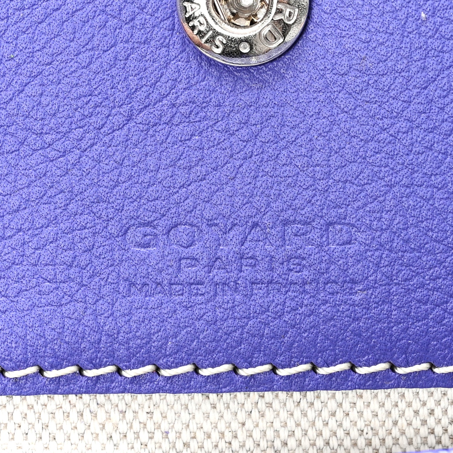 Goyard Goyardine Saint Louis GM Blueberry Purple 7 of 11