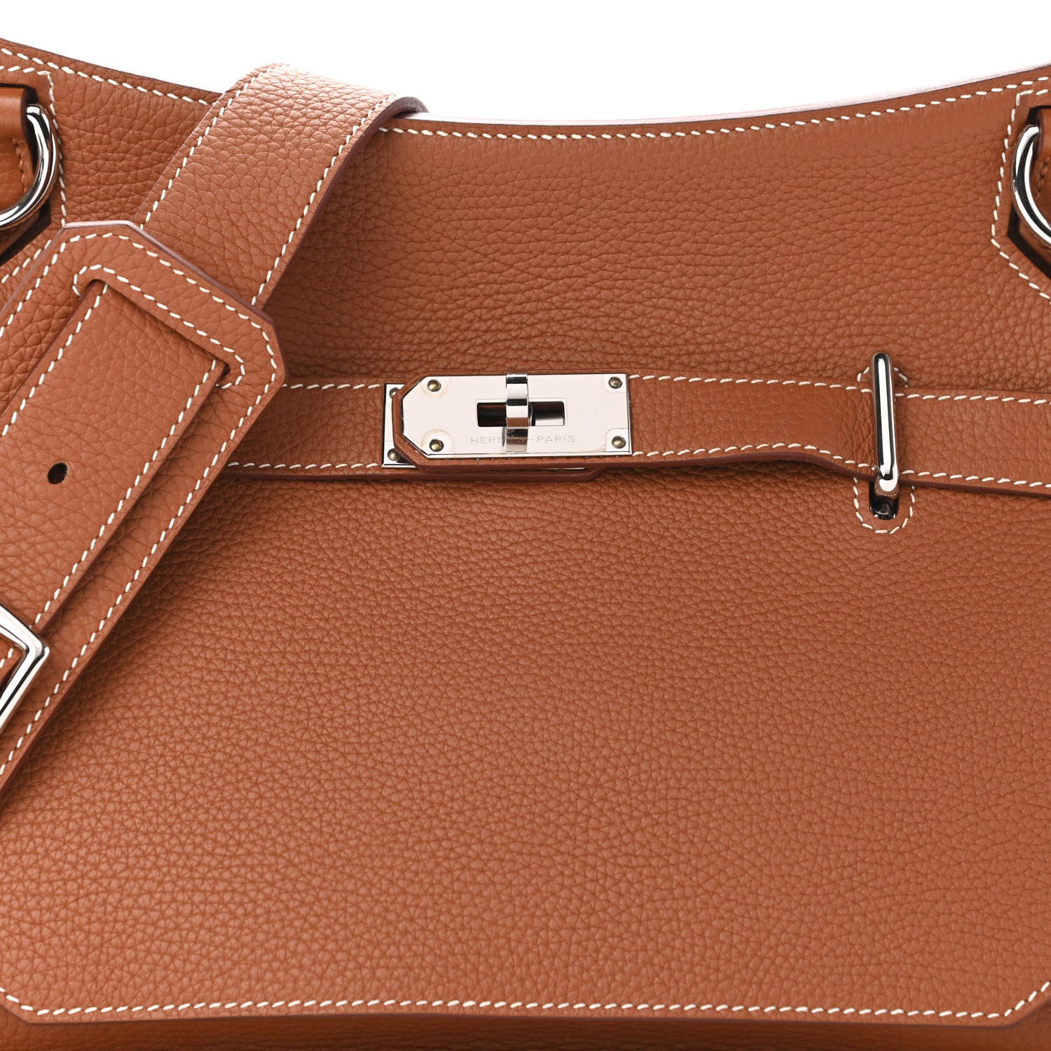 Hermes Taurillon Clemence Jypsiere 31 Gold 8 of 11