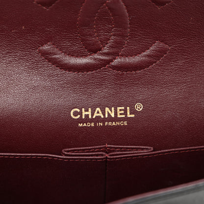 Chanel Lambskin Quilted Medium Double Flap Black 7 of 11