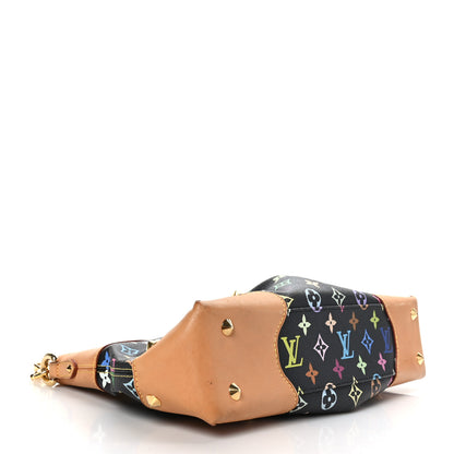 Louis Vuitton Monogram Multicolor Judy MM Black 4 of 8