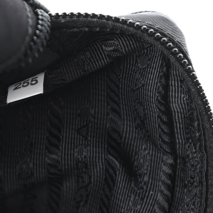 Prada Tessuto Nylon Saffiano Belt Bag Black 9 of 10