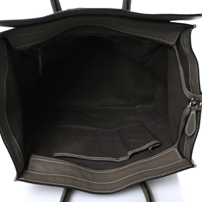 Celine Pebbled Calfskin Mini Luggage Souris 11 of 12