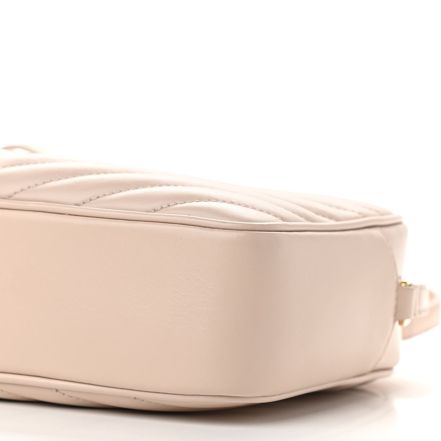 Saint Laurent Calfskin Matelasse Monogram Lou Camera Bag Nude Powder 10 of 13
