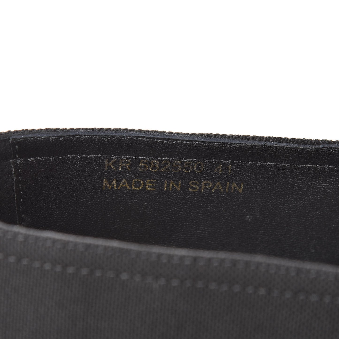Canvas Logo Embroidered Espadrilles 41 Black
