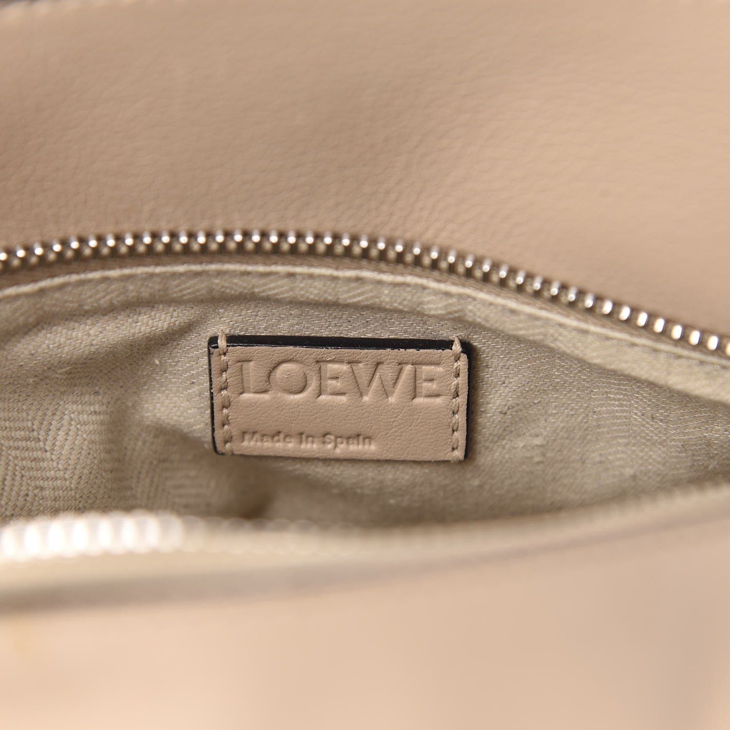 Loewe Calfskin Small Puzzle Bag Light Oat 9 of 11