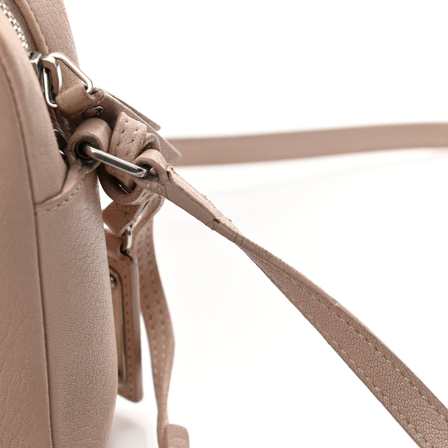 Saint Laurent Lambskin Monogram Small Lou Camera Bag Marble Pink 13 of 14