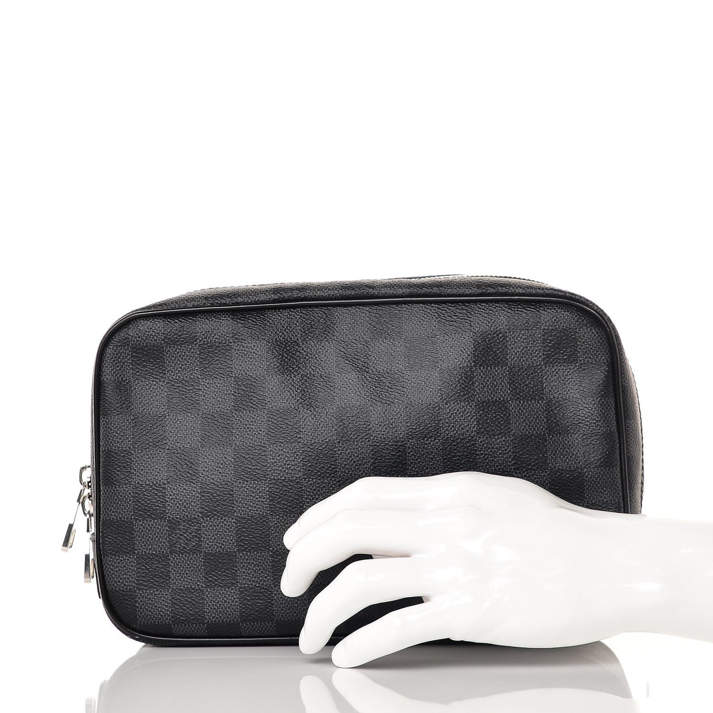 Damier Graphite Toilet Pouch GM