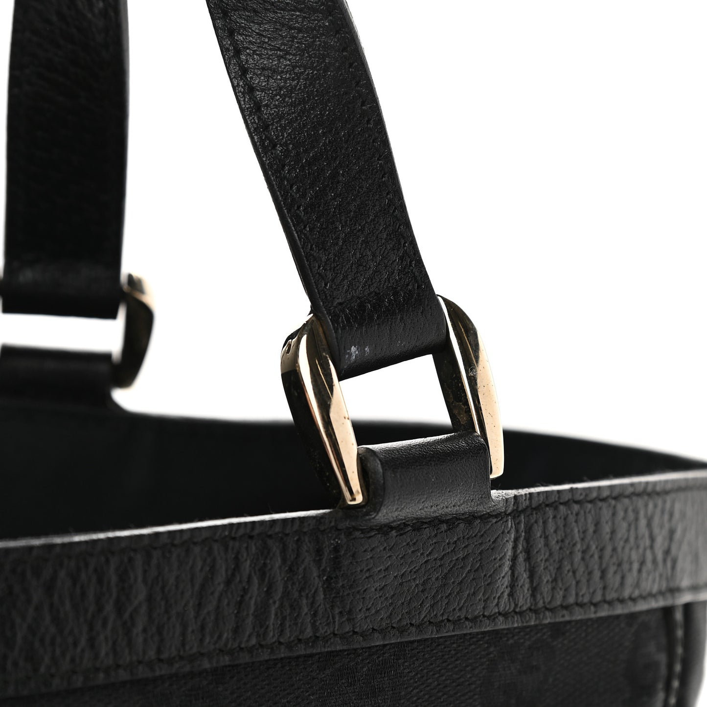 Monogram Small Abbey Tote Black