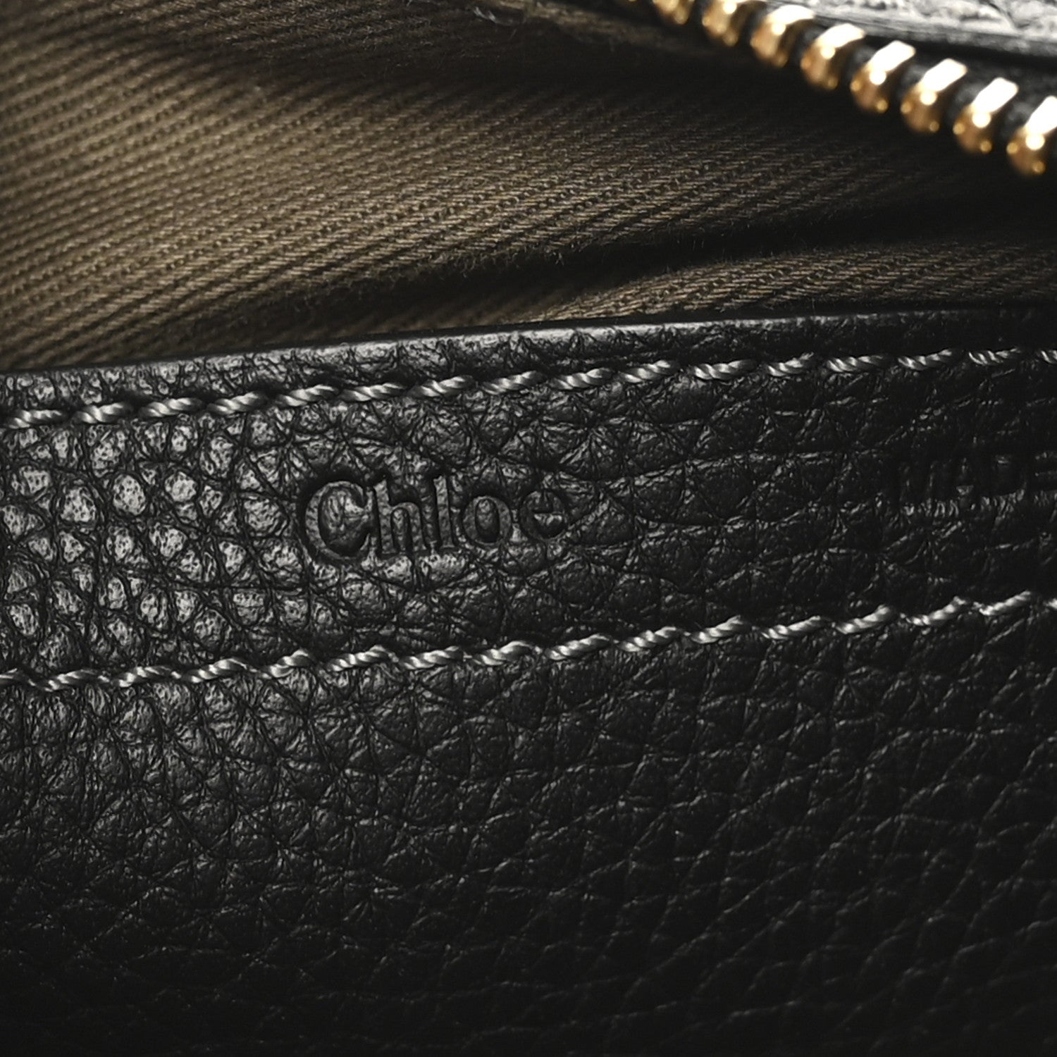 Chloe Calfskin Mini Marcie Satchel Black 6 of 9