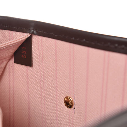 Louis Vuitton Damier Ebene Neo Neverfull MM Rose Ballerine 9 of 13