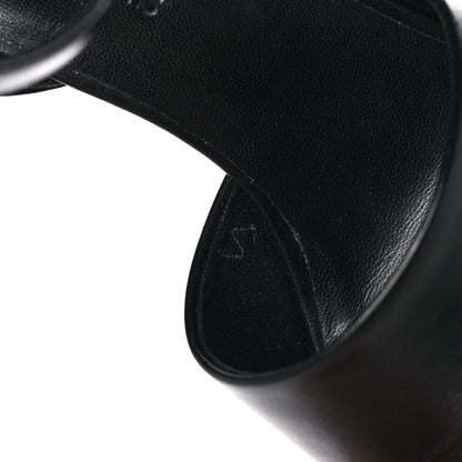 Hermes Calfskin Anne Sandals 35 Black 9 of 12