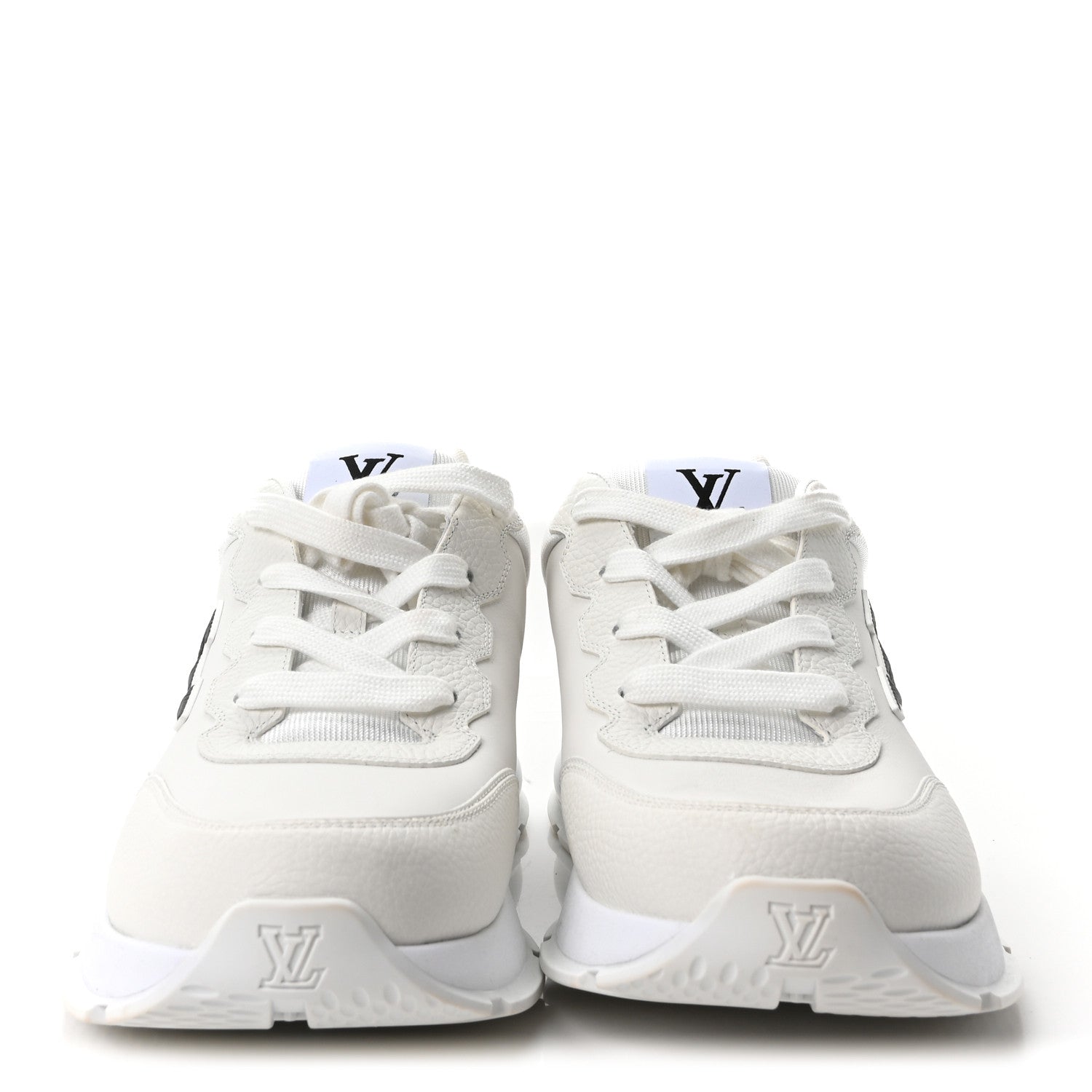 Louis Vuitton Calfskin Mens LV Classic Sneakers 9.5 White 3 of 9