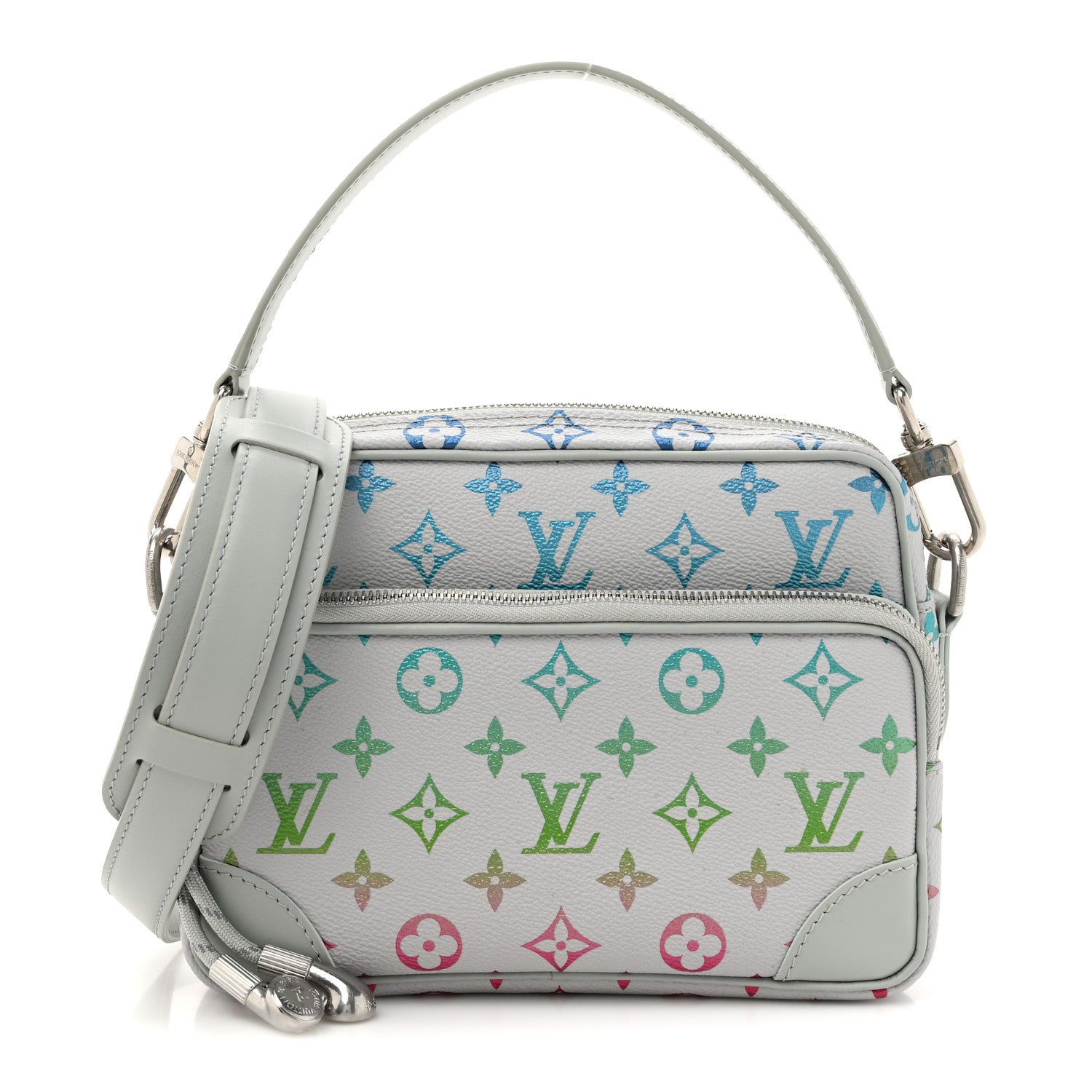 Louis Vuitton Monogram Iridescent Nil Gradient Grey 1 of 9