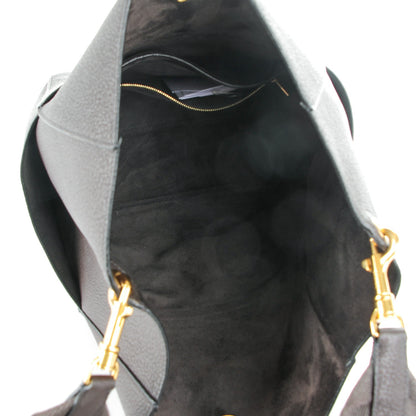 Celine Goatskin Sangle Bucket Bag Dark Taupe 5 of 7