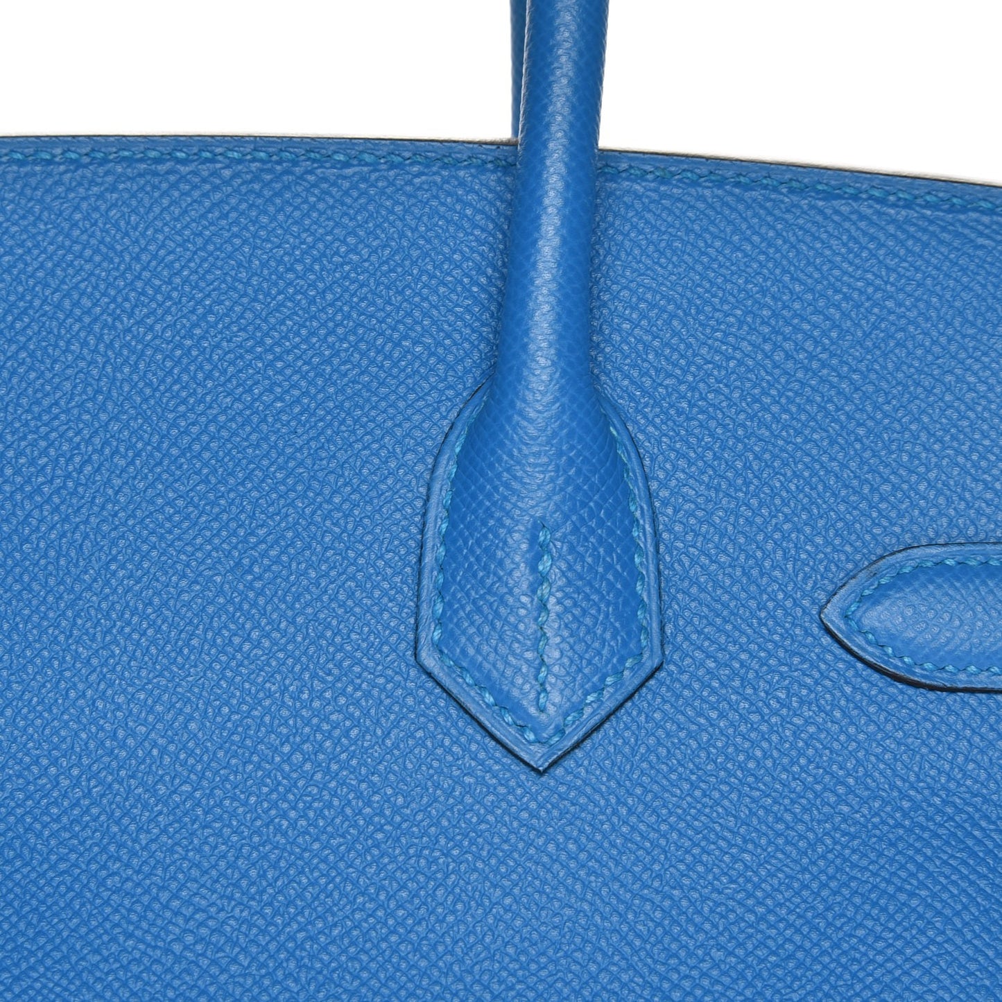 Epsom Birkin 30 Bleu Zanzibar