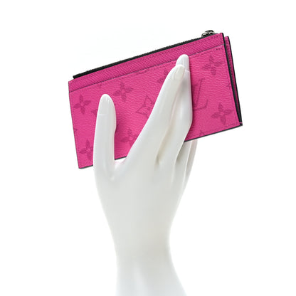 Louis Vuitton Taigarama Coin Card Holder Fuchsia 2 of 6