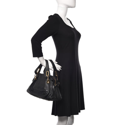 Chloe Calfskin Small Paraty Black 2 of 15