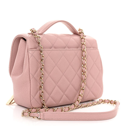Chanel Caviar Quilted Medium Business Affinity Flap Light Pink 3 of 12