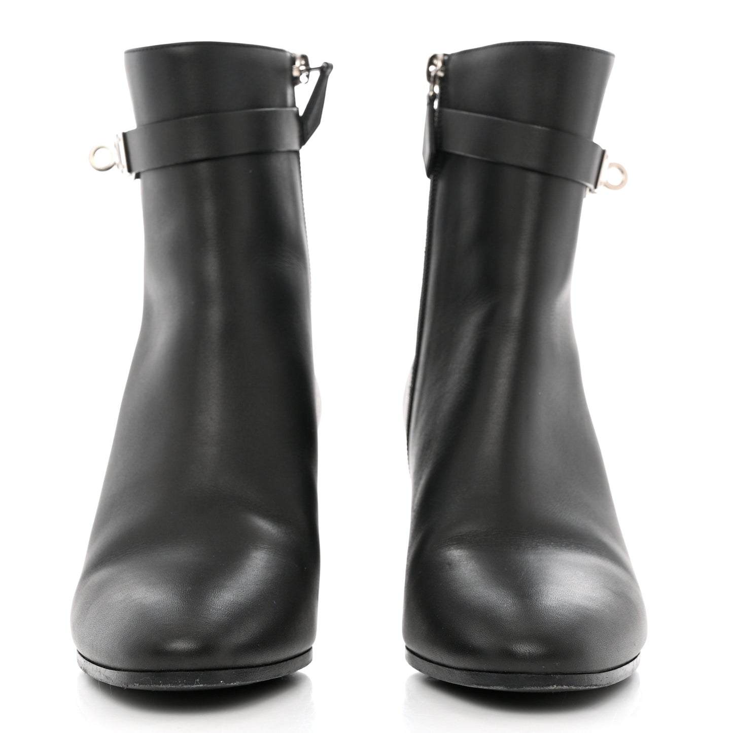 Calfskin Saint Germain Ankle Boots 38 Black