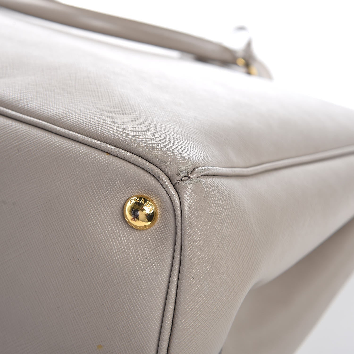 Prada Saffiano Lux Extra Large Galleria Double Zip Tote Argilla 13 of 16