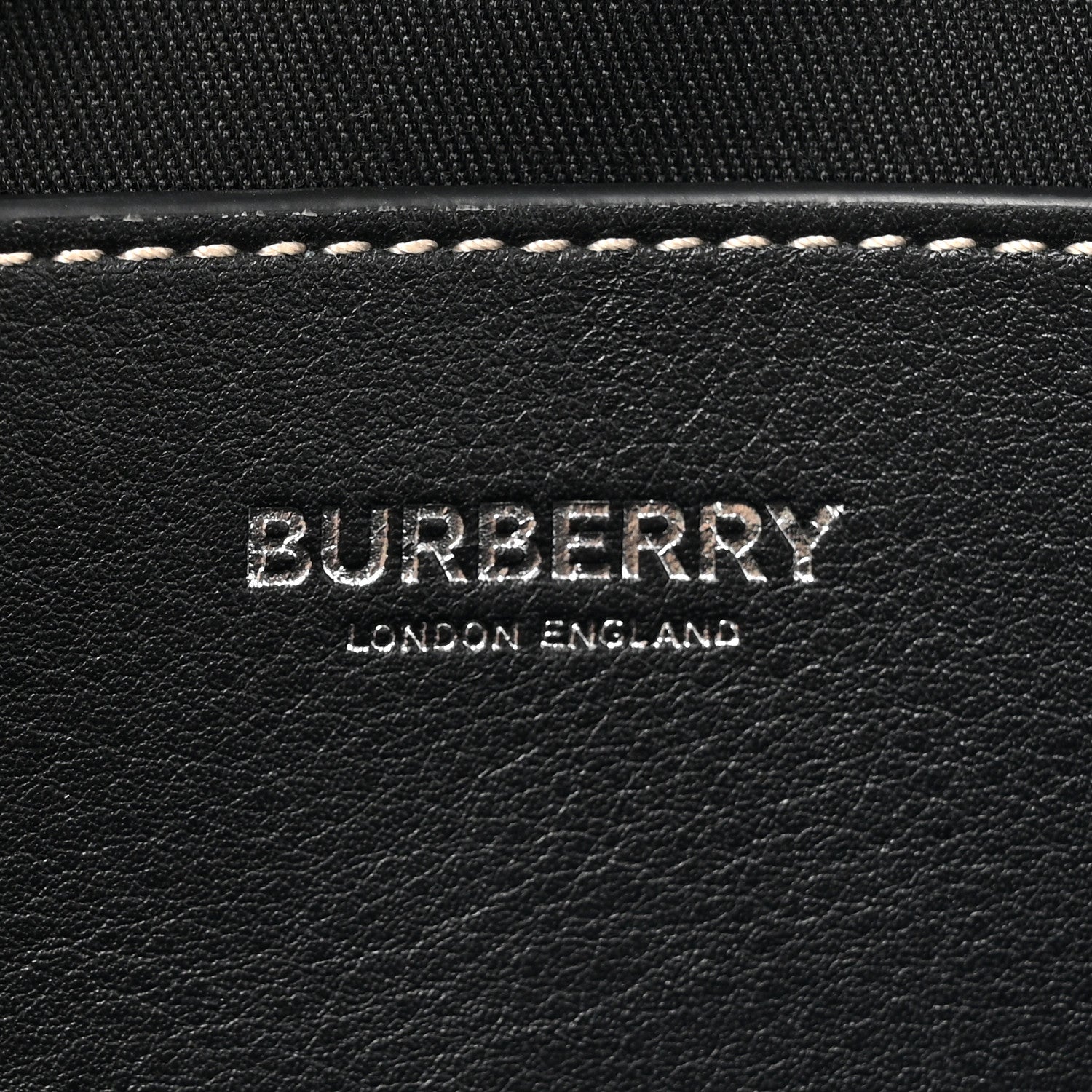 Burberry E-canvas Check Cason Bum Bag Dark Birch Brown 6 of 9