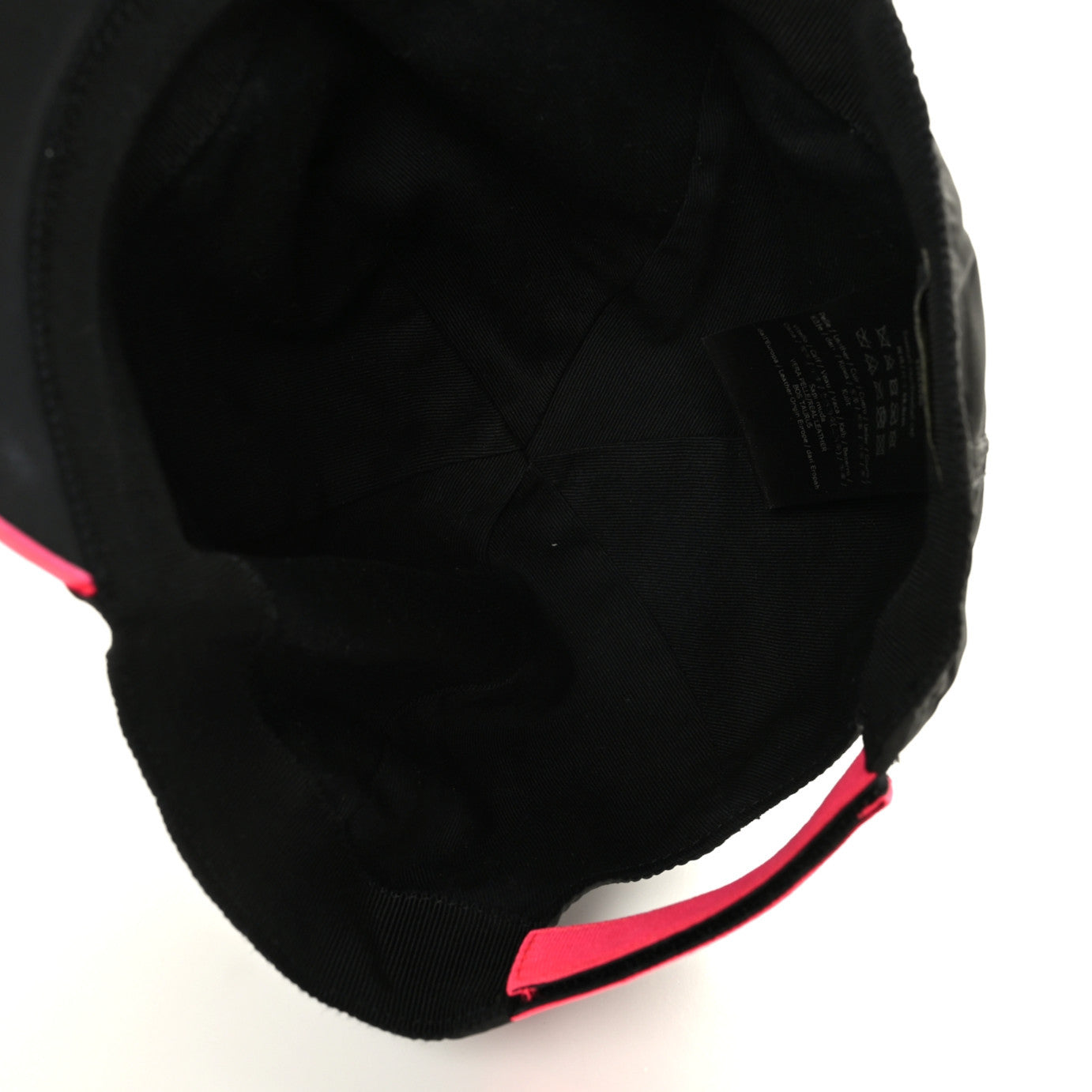 Nylon Vitello Monster Eyes Baseball Hat 58 Black Pink