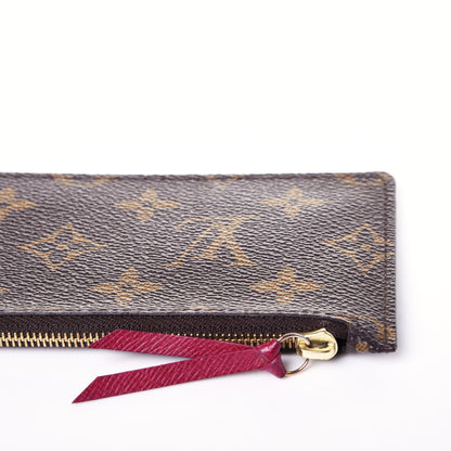 Louis Vuitton Monogram Josephine Wallet Zippered Insert Fuchsia 9 of 9