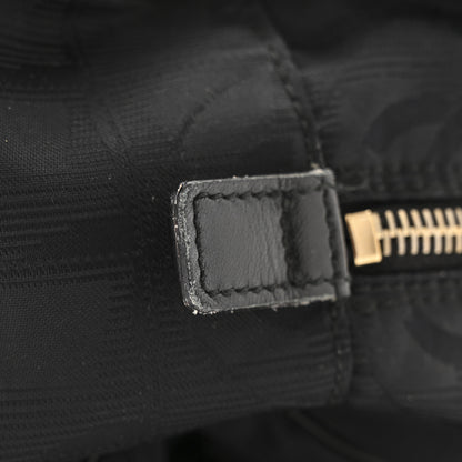 Chanel Nylon Travel Bowler Black 11 of 14