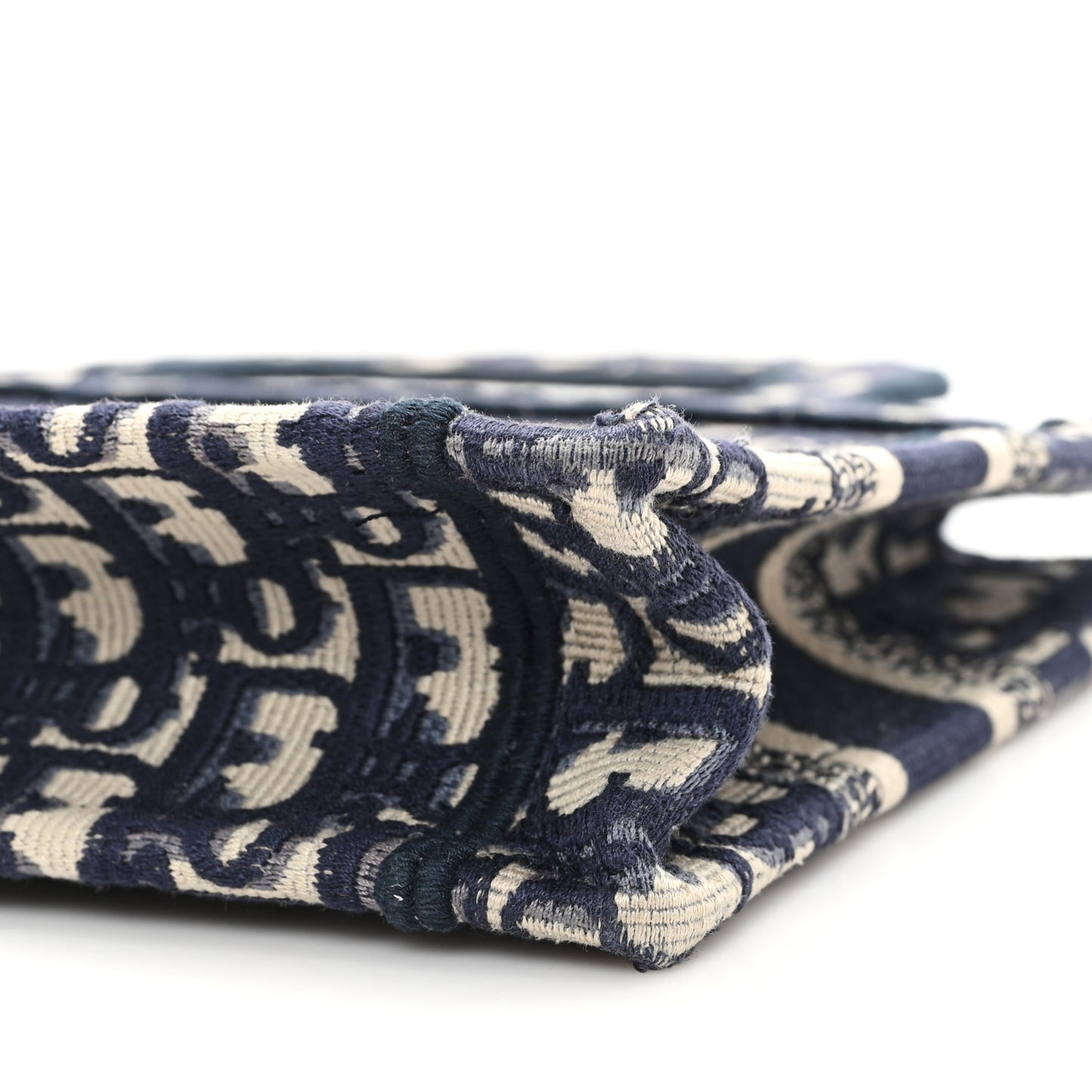 Oblique Mini Book Tote Blue Multicolor