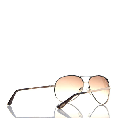 Tom Ford Metal Charles Aviator Sunglasses TF35 Gold 4 of 8