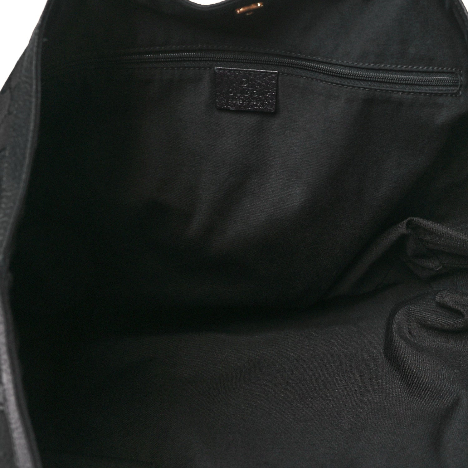 Gucci Monogram Large Abbey Tote Black 5 of 10