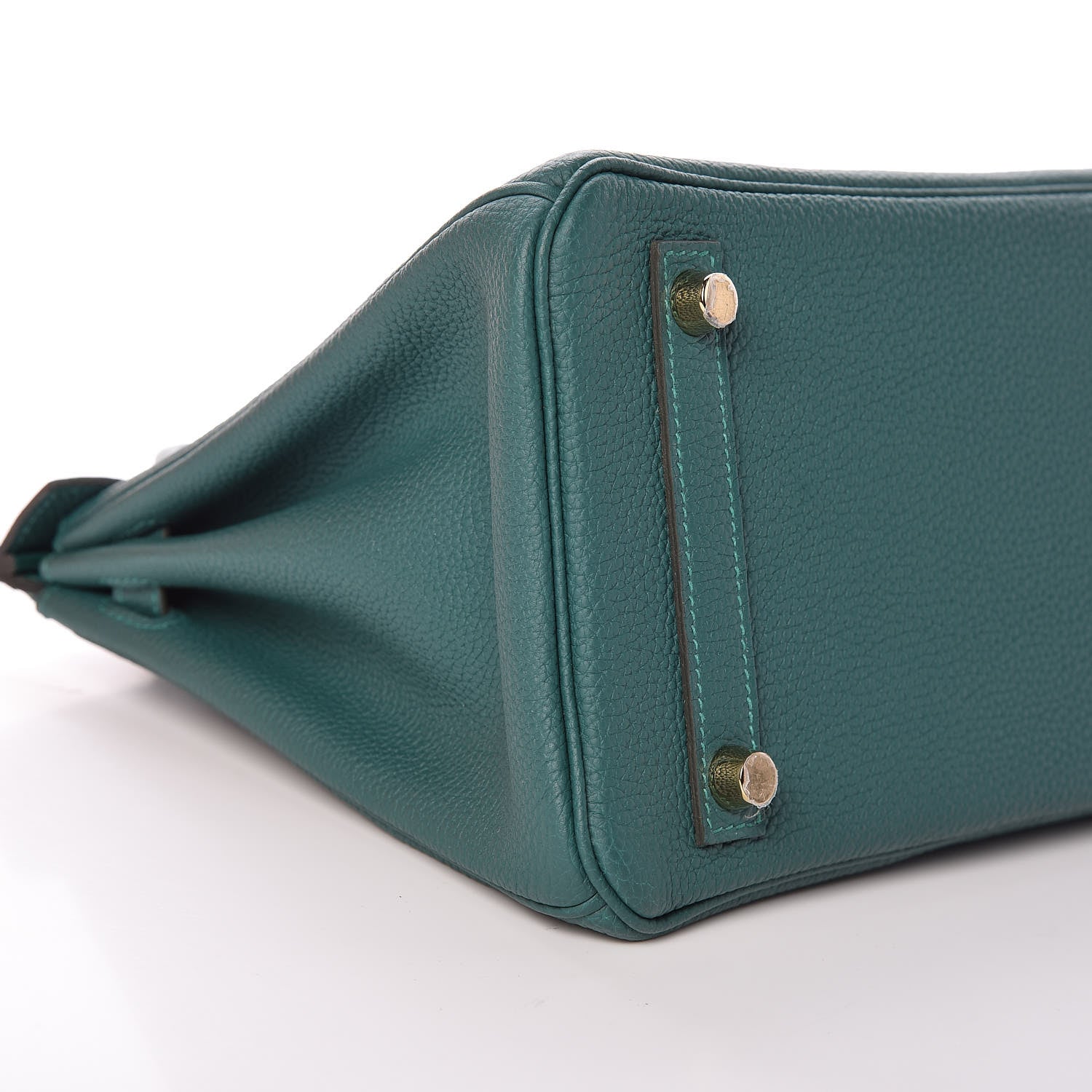 Hermes Togo Birkin 25 Malachite 32 of 38