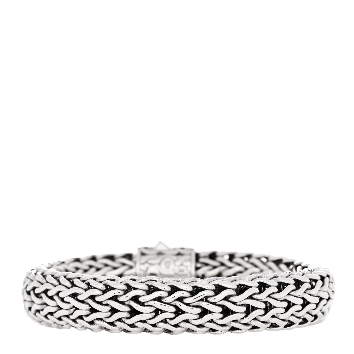 John Hardy Sterling Silver Diamond XL Classic Chain Bracelet 2 of 4