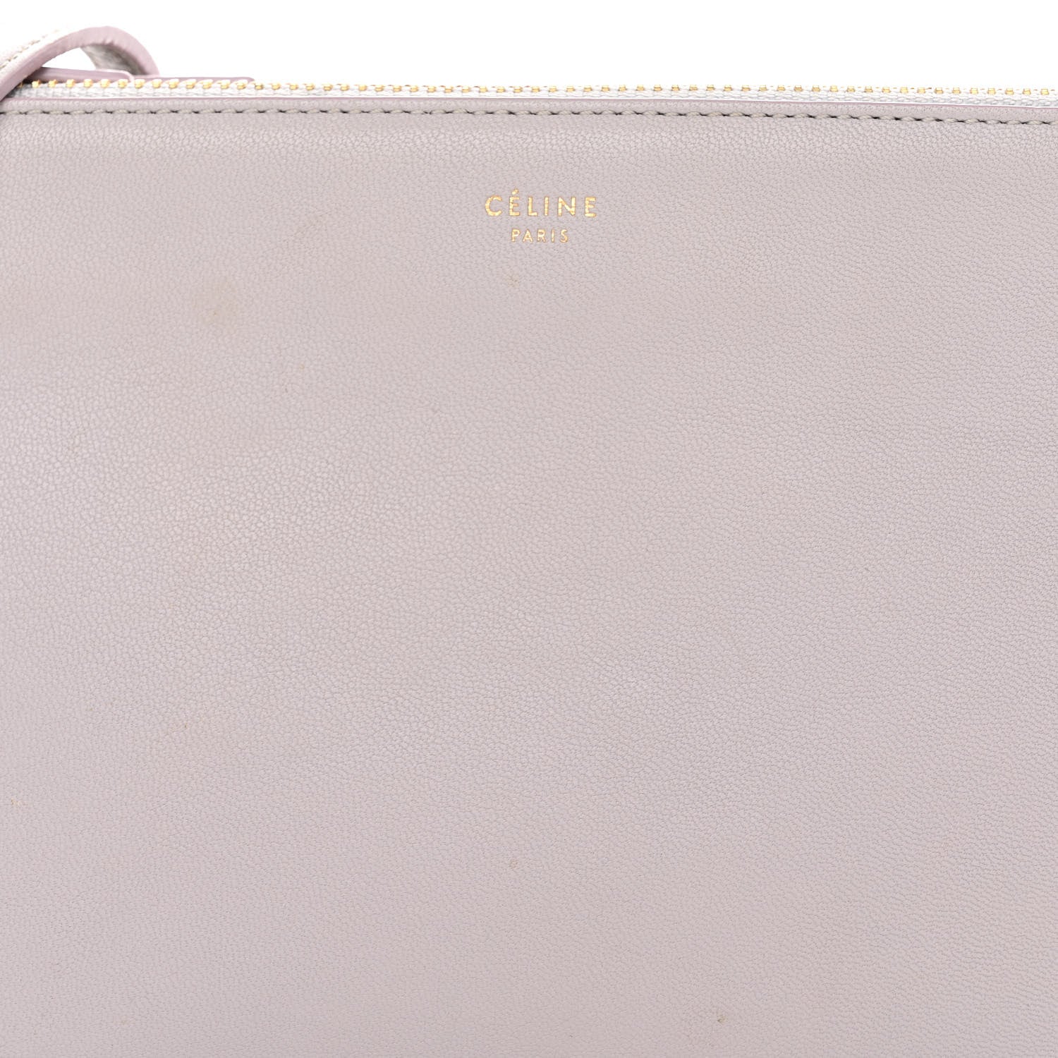 Celine Lambskin Small Trio Crossbody Bag Magnolia 10 of 17
