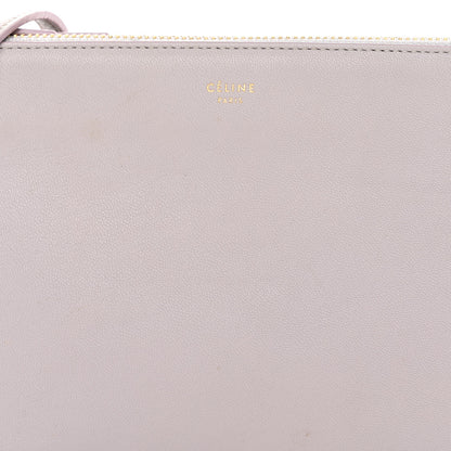 Celine Lambskin Small Trio Crossbody Bag Magnolia 10 of 17