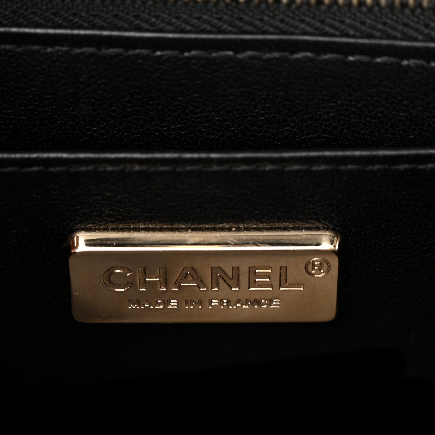 Chanel Lizard Mini Rectangular Flap Black 6 of 13