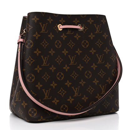 Louis Vuitton Monogram Neonoe MM Rose Poudre 3 of 9