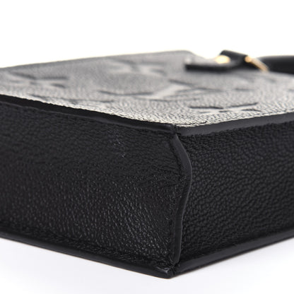 Louis Vuitton Empreinte Monogram Giant Petit Sac Plat Black 9 of 11