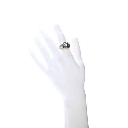 Chanel Metal CC Star Ring 6.25 Silver 2 of 6