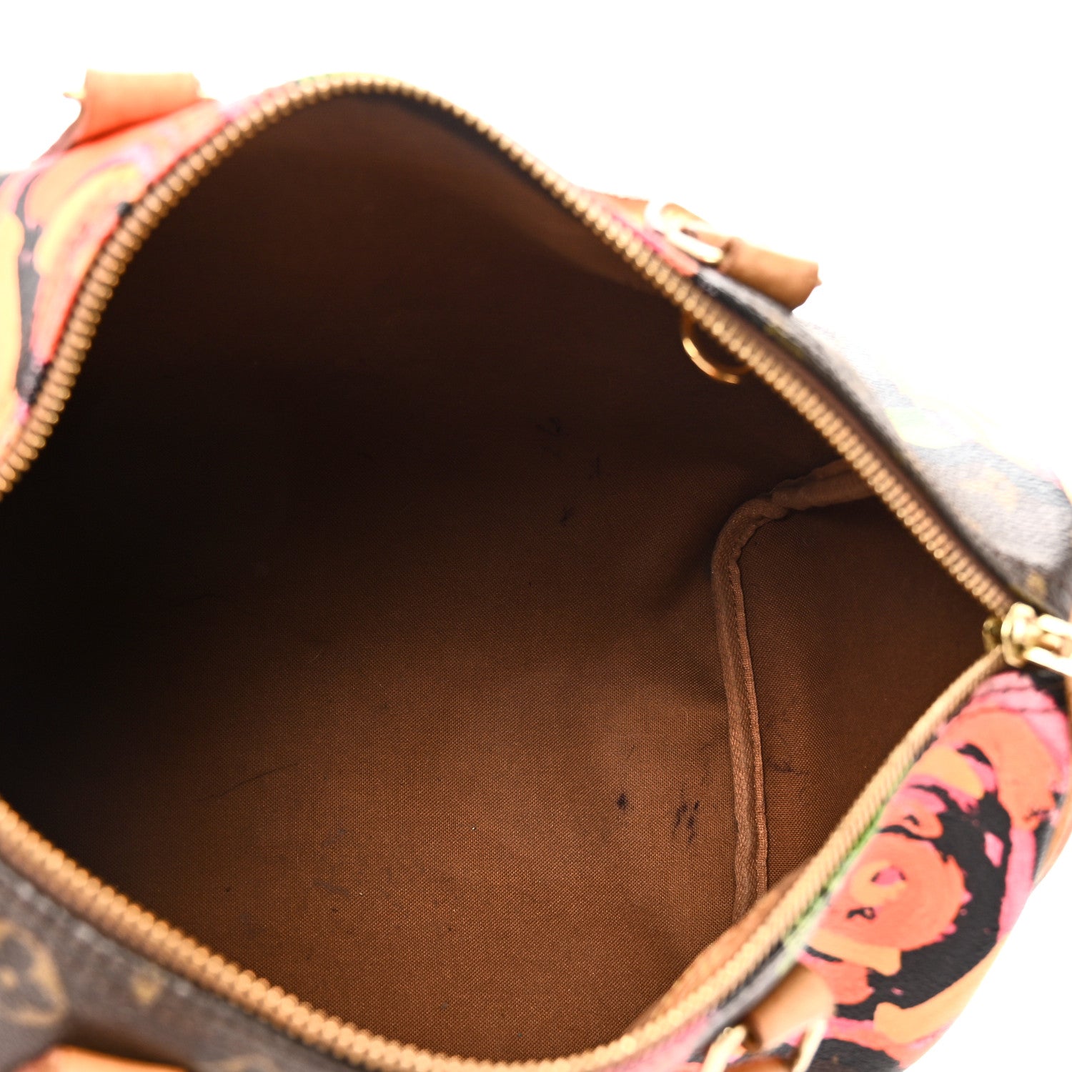 Louis Vuitton Monogram Roses Speedy 30 5 of 13