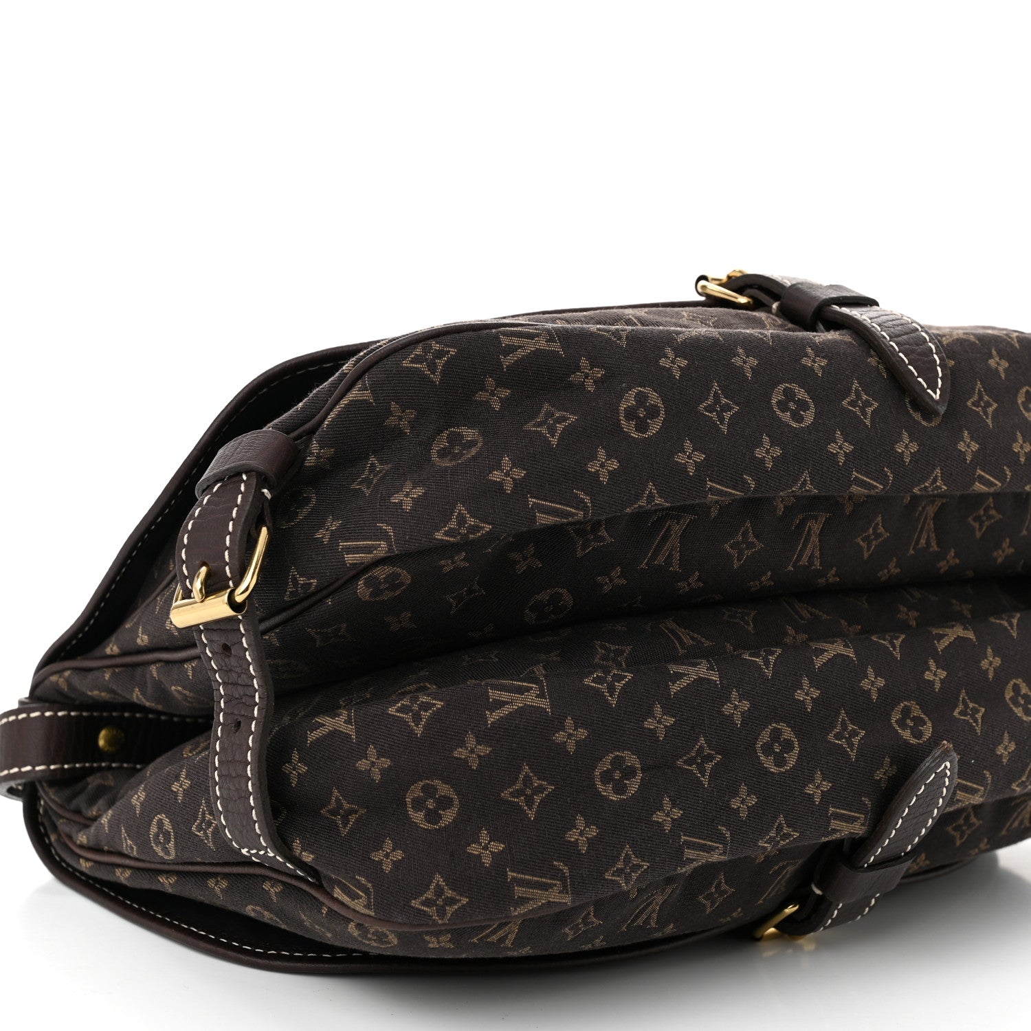 Louis Vuitton Monogram Mini Lin Saumur Ebene 10 of 11