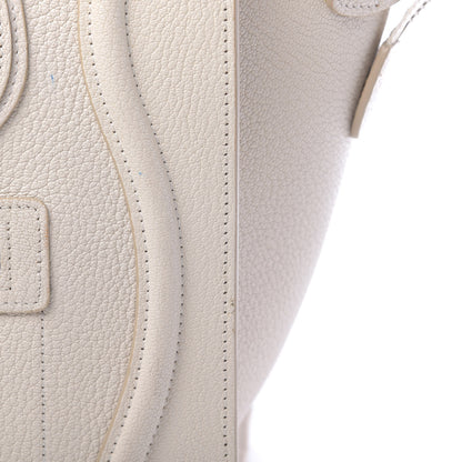 Celine Goatskin Micro Luggage White 10 of 12