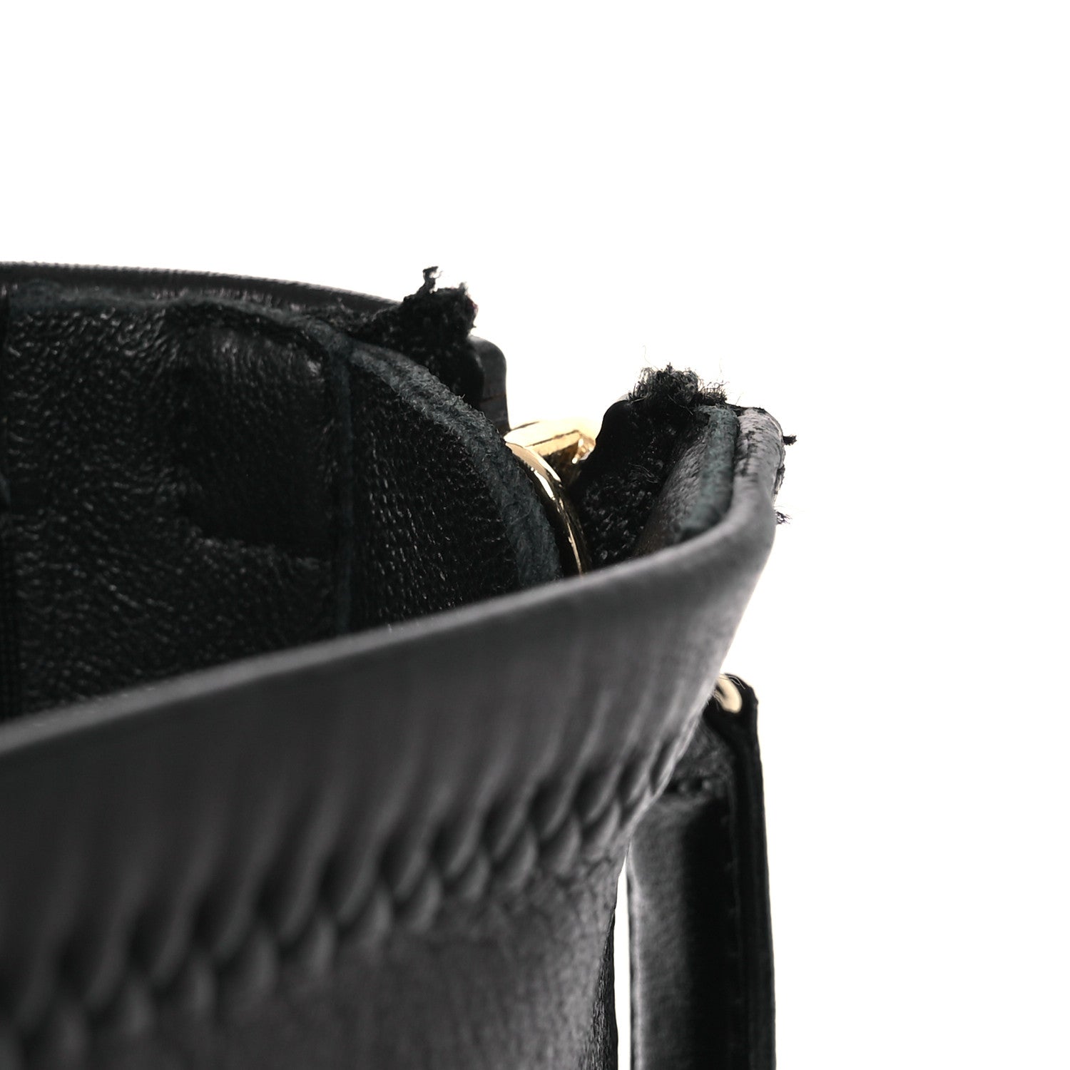 Chanel Lambskin Booties 37 Black White 10 of 12