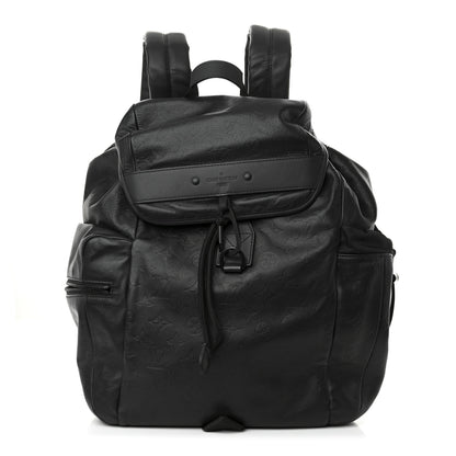 Louis Vuitton Calfskin Monogram Shadow Discovery Backpack Black 1 of 10