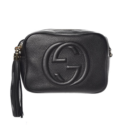Gucci Pebbled Calfskin Small Soho Disco Bag Black 1 of 9