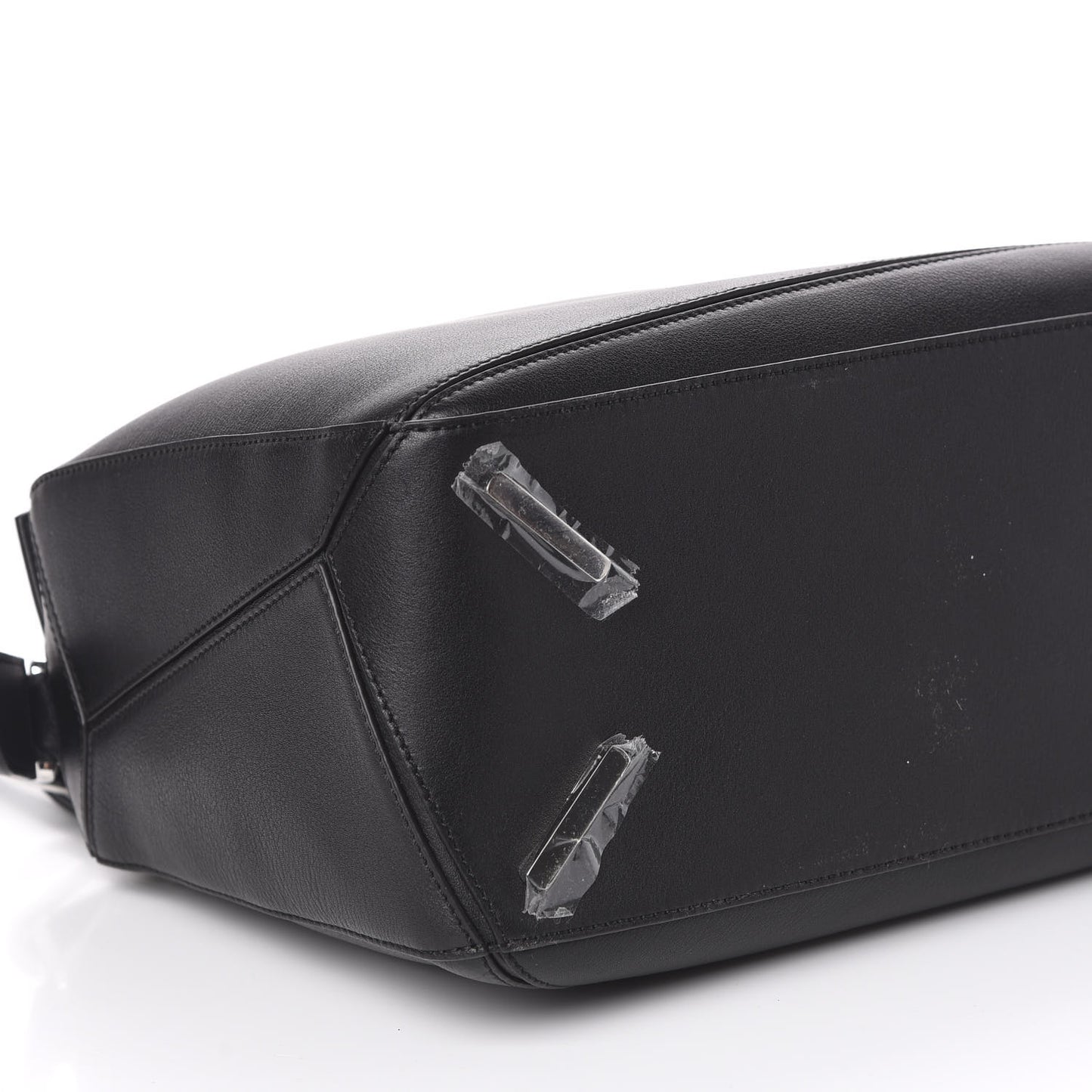 Calfskin Medium Puzzle Bag Black