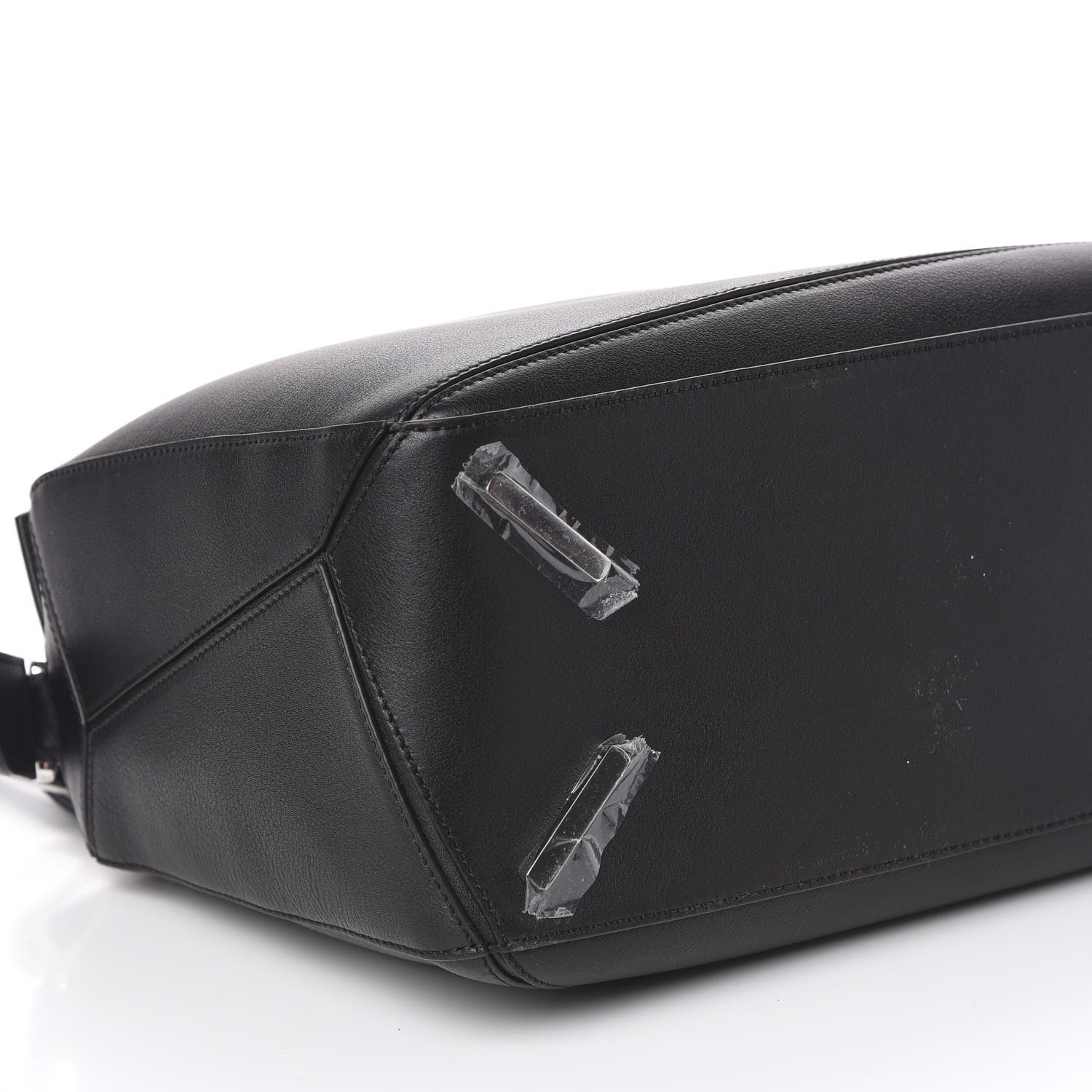 Loewe Calfskin Medium Puzzle Bag Black 8 of 10