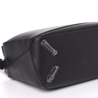 Loewe Calfskin Medium Puzzle Bag Black 8 of 10